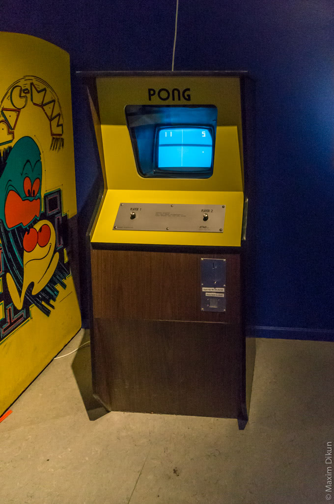 Игровой автомат Pong